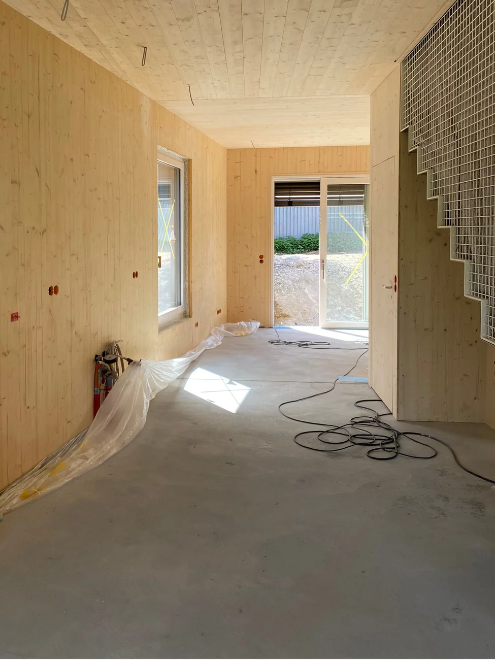 Aufnahme Baustelle Innenausbau