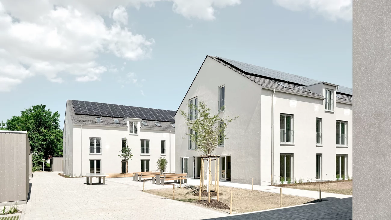 Fotografie der Wohnbebauung WW