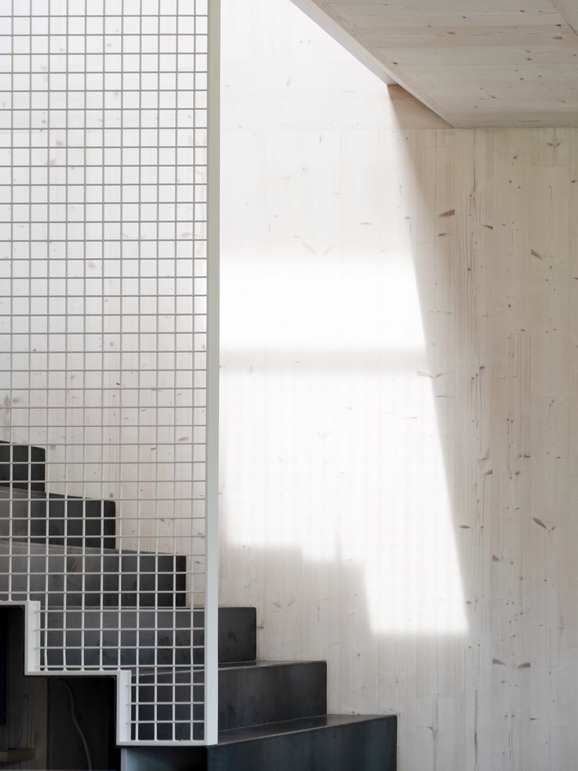 Innenraum Detail Treppe Marhoffer Wohnbau