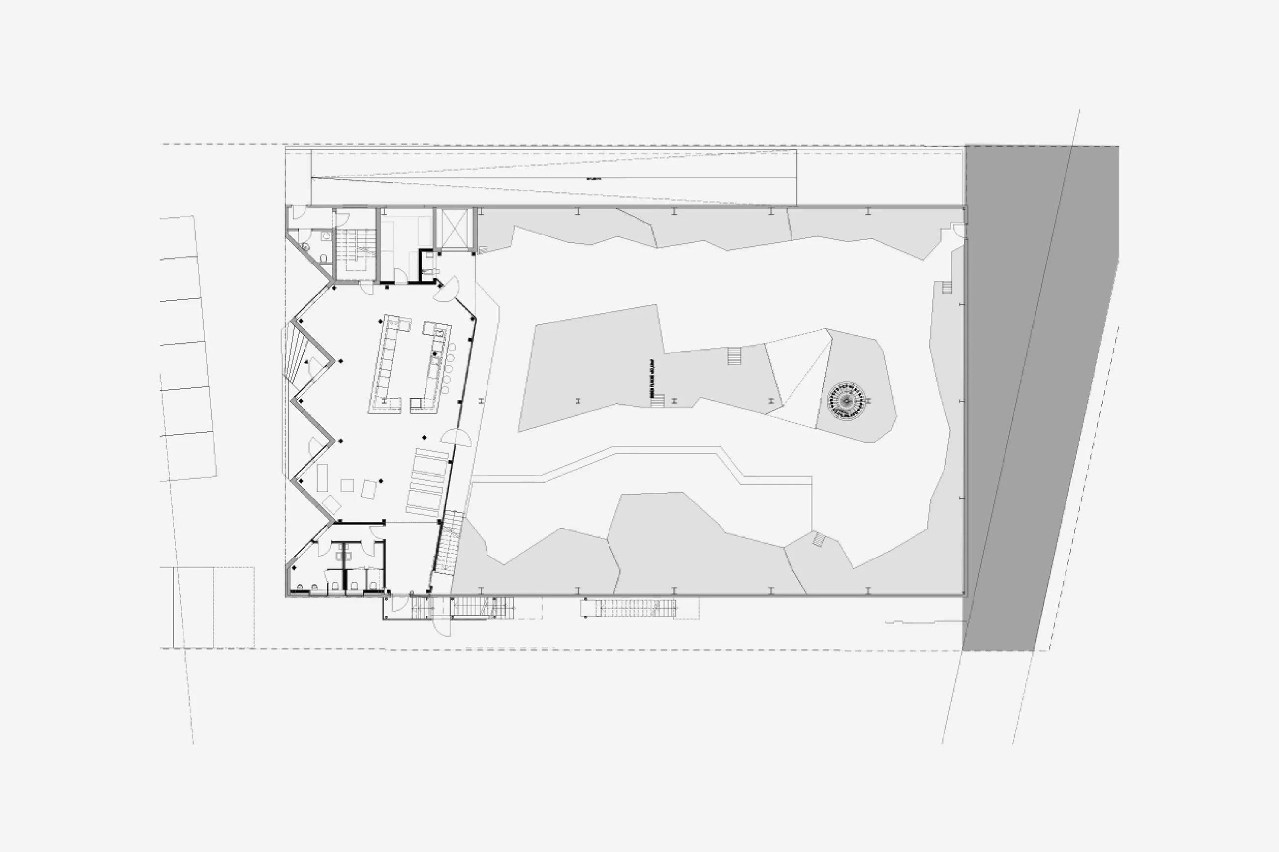 Boulderhalle Grundriss