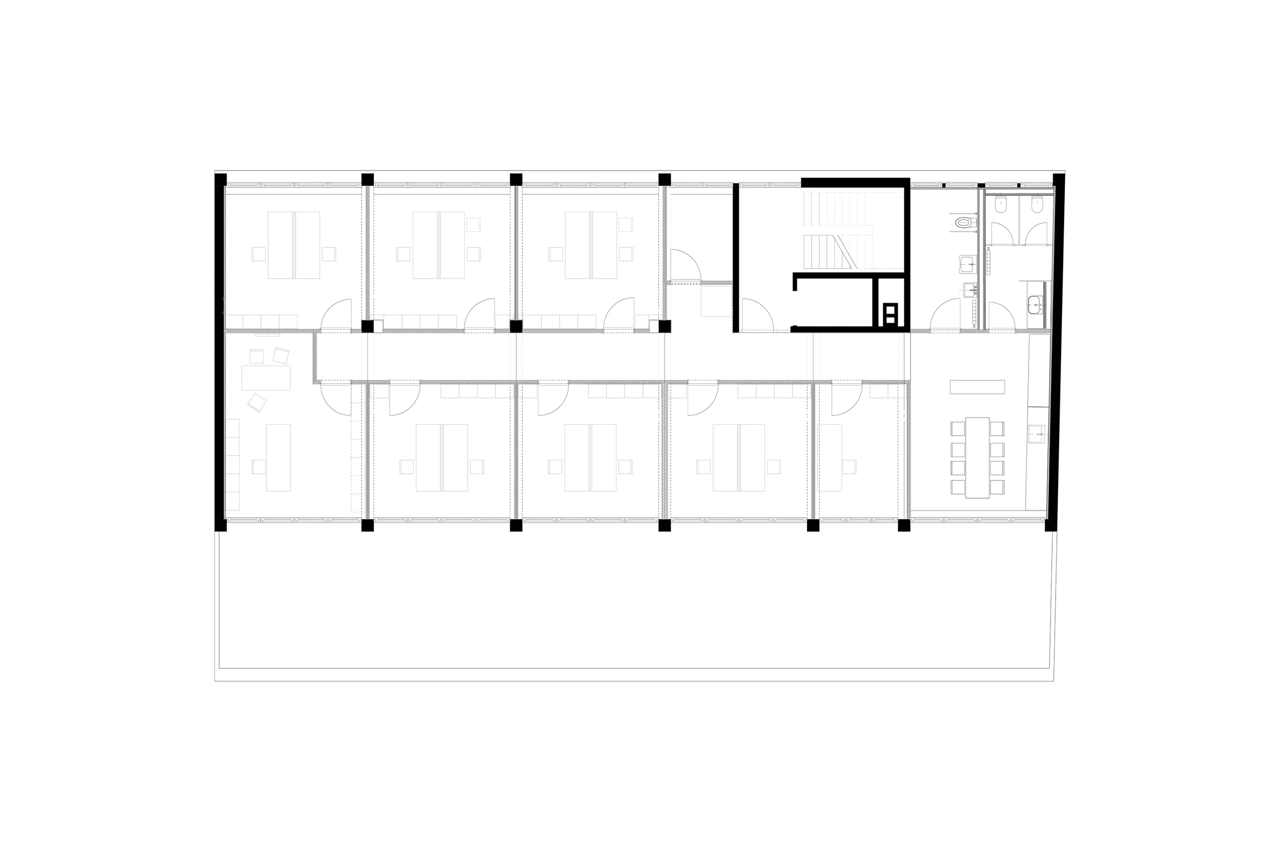 Bürogestaltung Grundriss